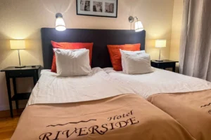 Dubbelsäng i minisvit